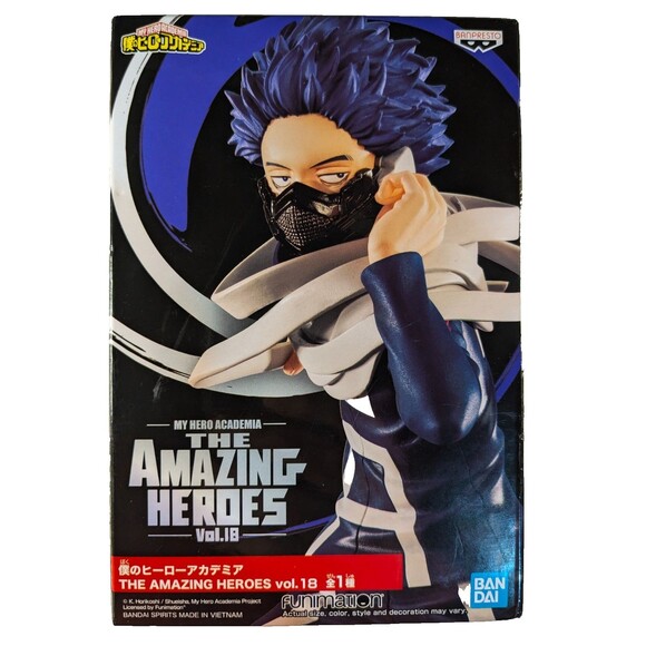 My Hero Academia Hitoshi Shinso The Amazing Heroes vol 18 Figure NEW - Picture 1 of 6